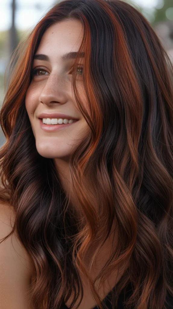 Deep Auburn Dark Brown
