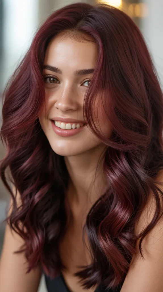 Black and Burgundy Mix