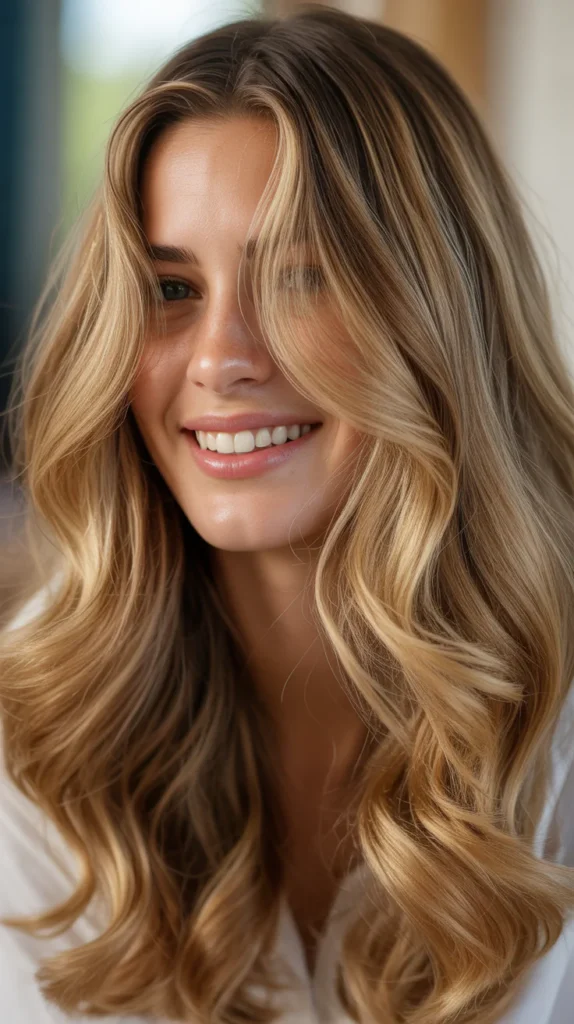 Caramel Blonde Highlights