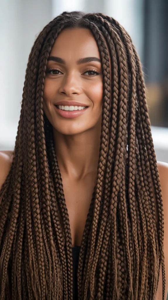 Long Braided Extensions