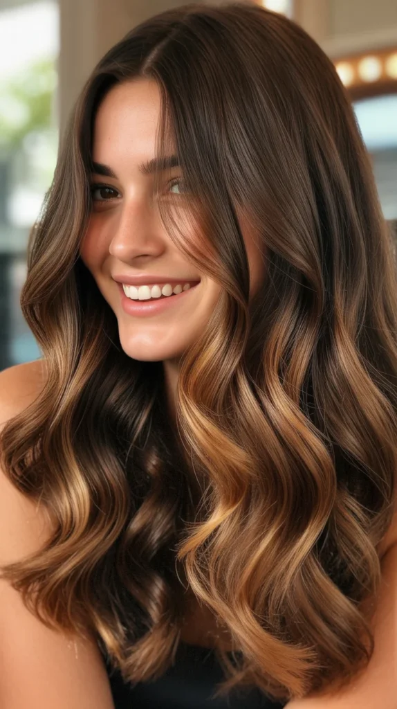 Caramel Chocolate Balayage