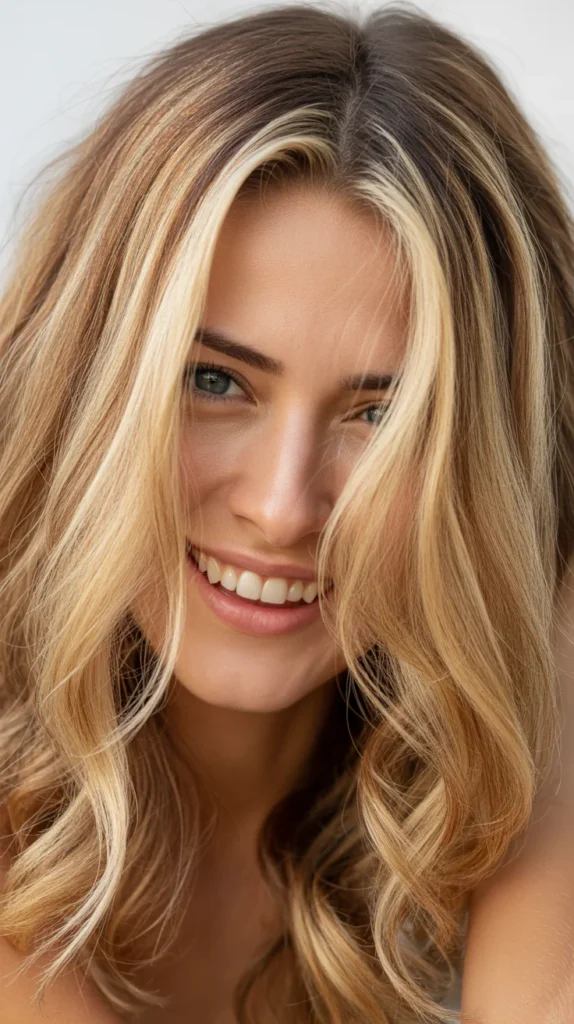 Bright Blonde Streaks