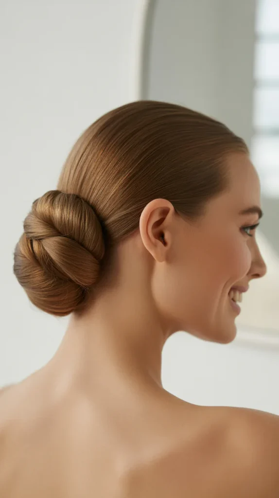 Sleek Low Bun