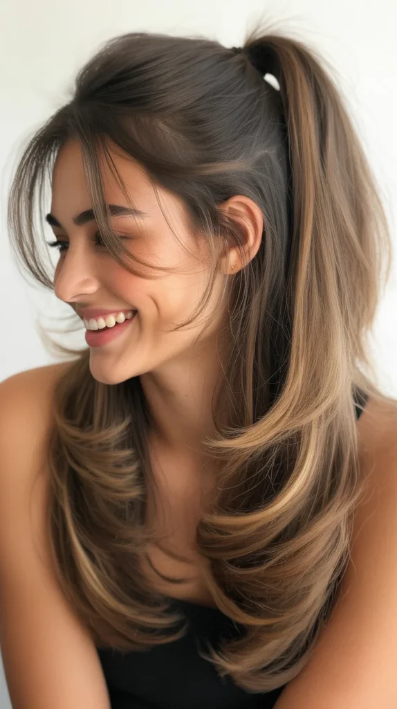 Layered Ponytail