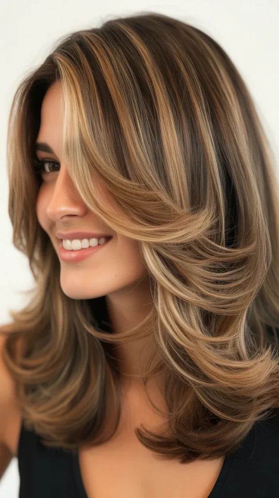 Soft Layers with Balayage Highlights