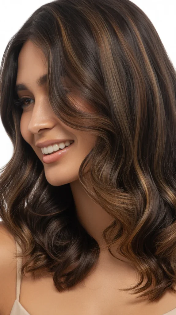 Espresso Dark Brown with Soft Waves