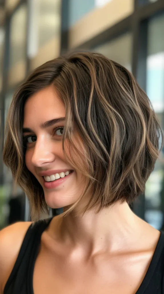 Short Choppy Bob