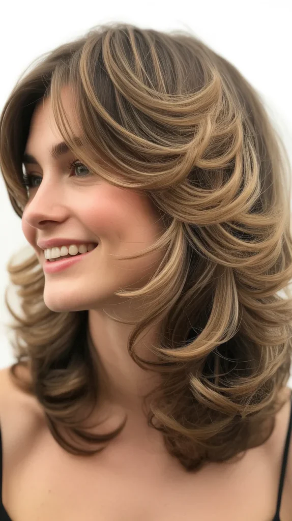 Romantic Layers with Loose Curls