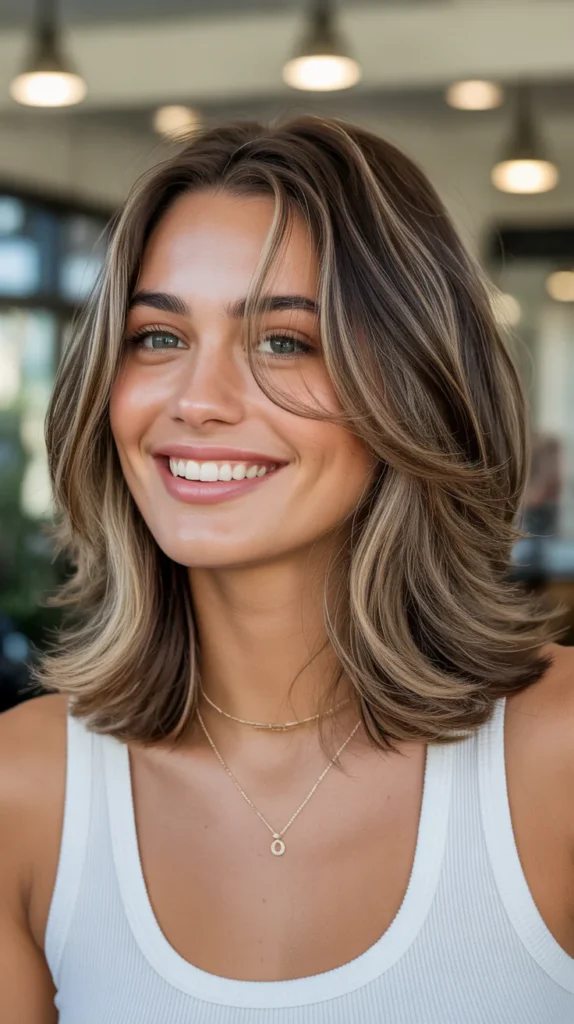 Layered Lob (Long Bob)