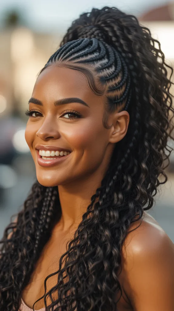 Cornrow Ponytail