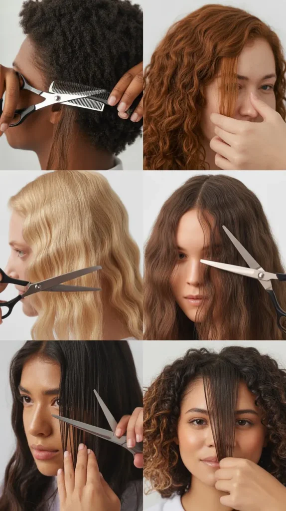  Trimming Different Hair Types