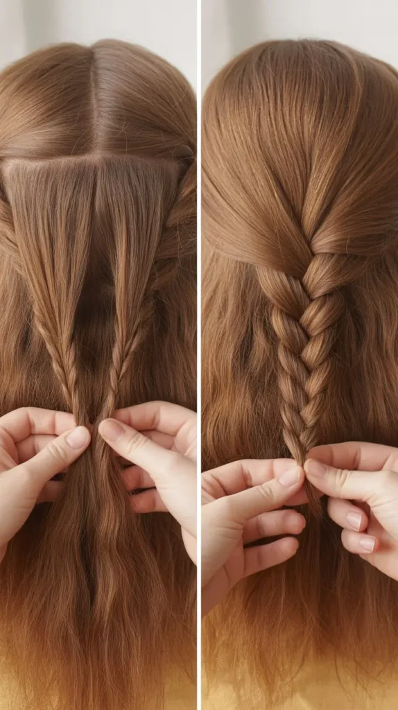 Creating Two Even Sections