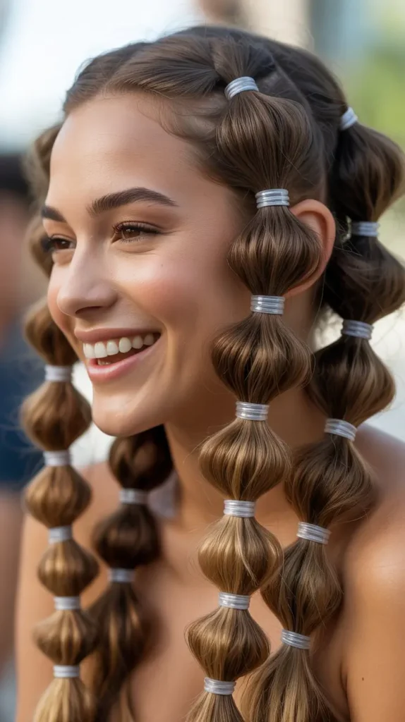 Securing With Hair Ties