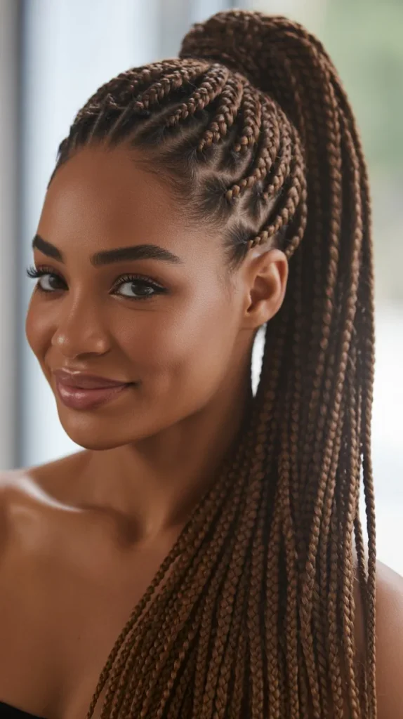 Creating A Sleek High Ponytail