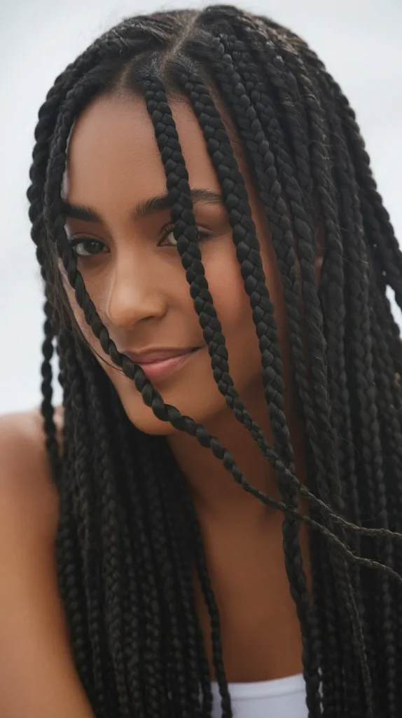 Creating Waves With Knotless Braids