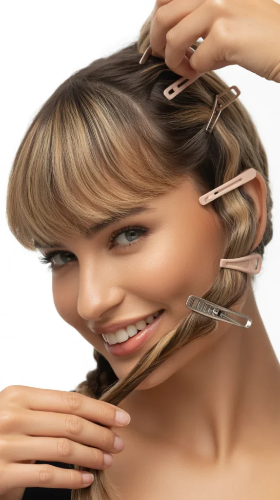 Securing The Rest Of Your Hair