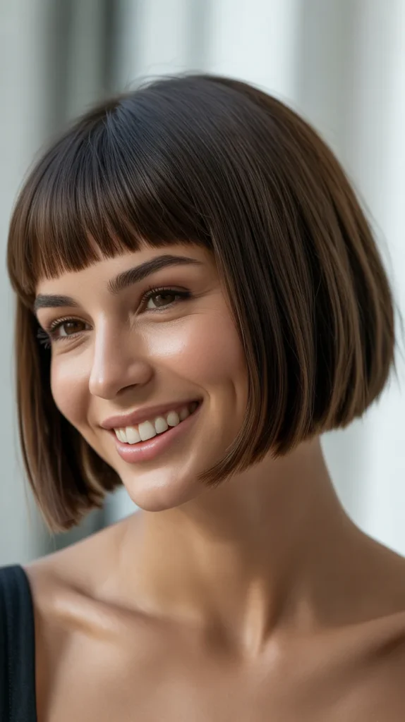 Short Bob Haircuts with Bangs