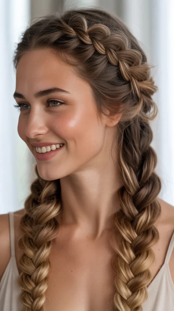  Double Fishtail Braid