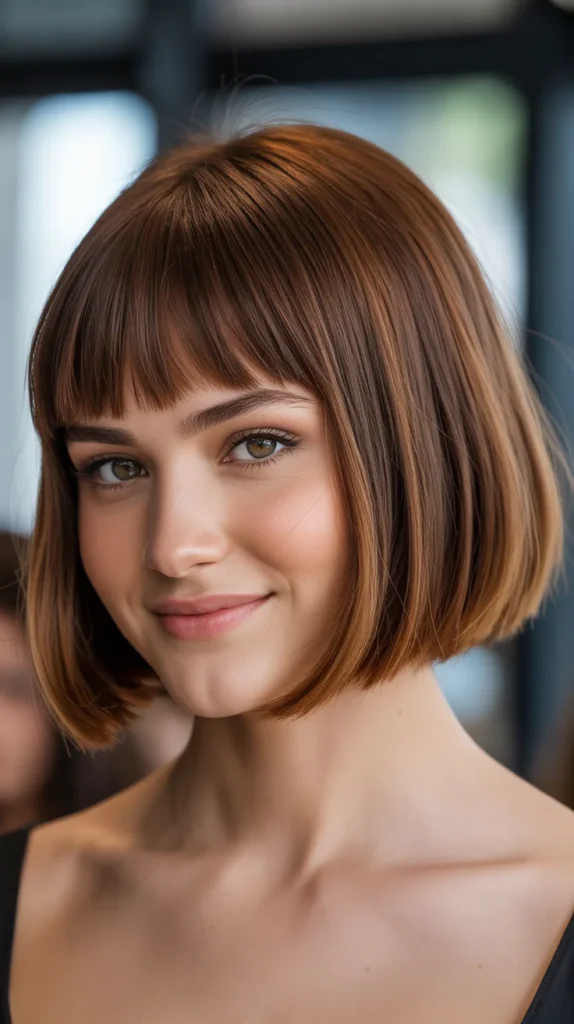 Bob with Bangs Haircut