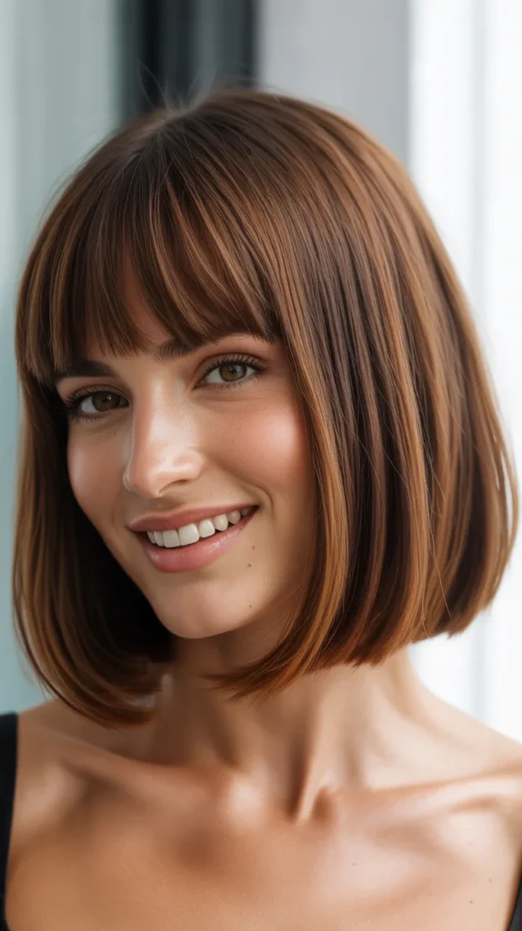 Bob with Bangs and Layers