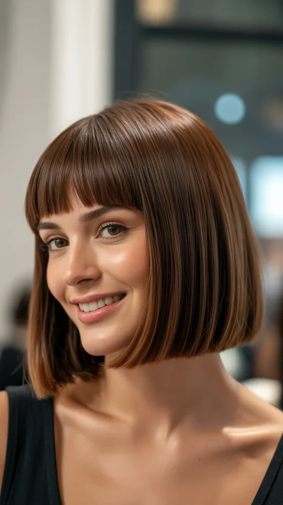 French Bob with Bangs