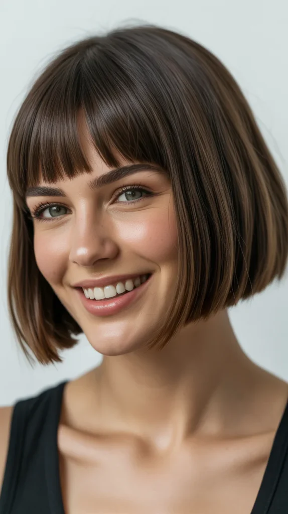 Bob with Bangs for Fine Hair