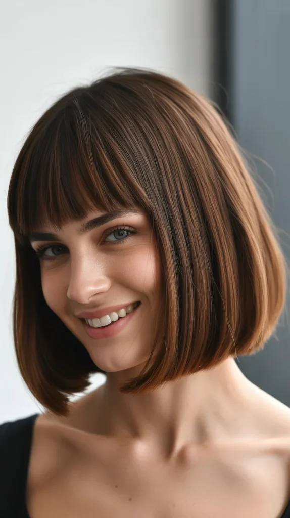  Classic Bob with Bangs