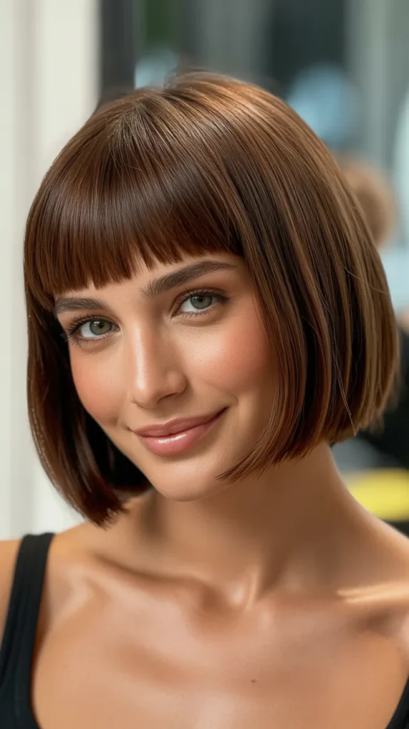 Short Bob with Bangs