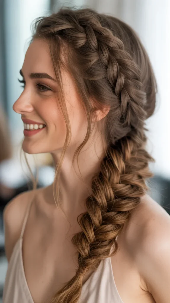  Fishtail Braid Hairstyles Half Up