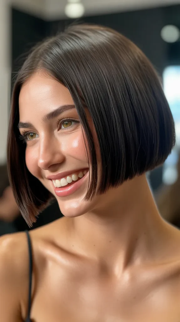 Blunt Short Bob Haircuts