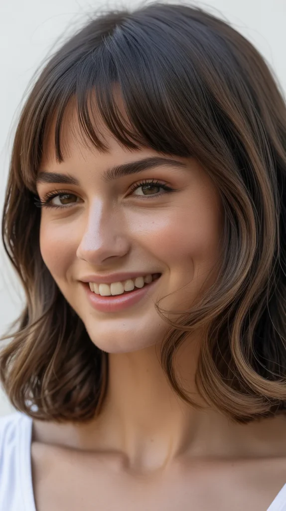 Popularity of Short Curtain Bangs