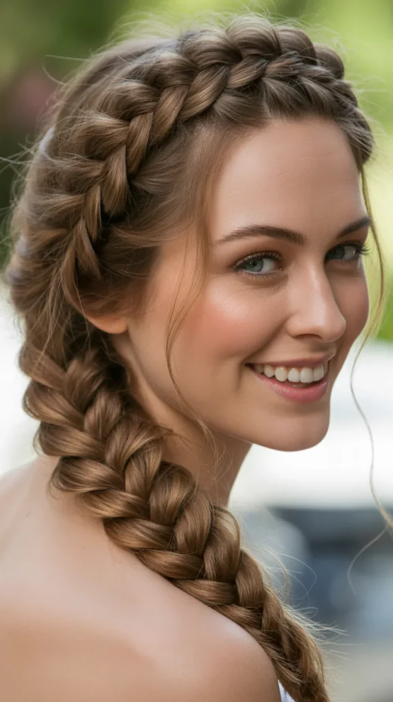 Fishtail Crown Braid