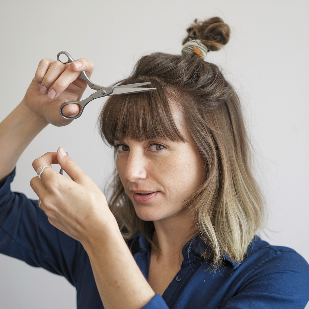 How to Cut Bangs StepbyStep Guide for Perfect Fringe Elderly