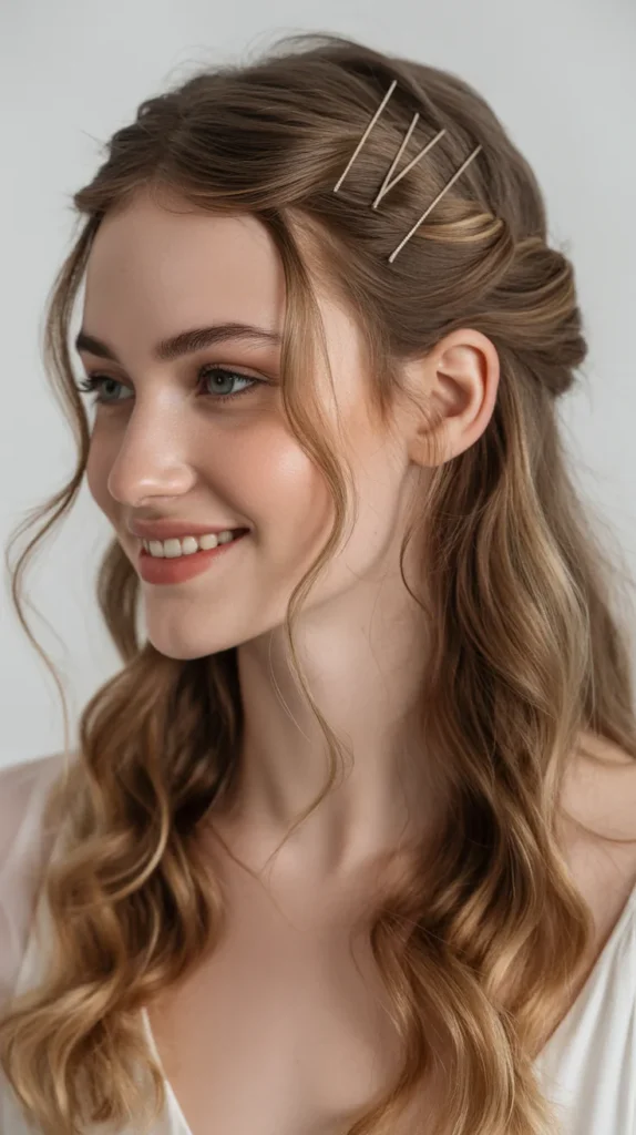 Romantic Half-up Looks