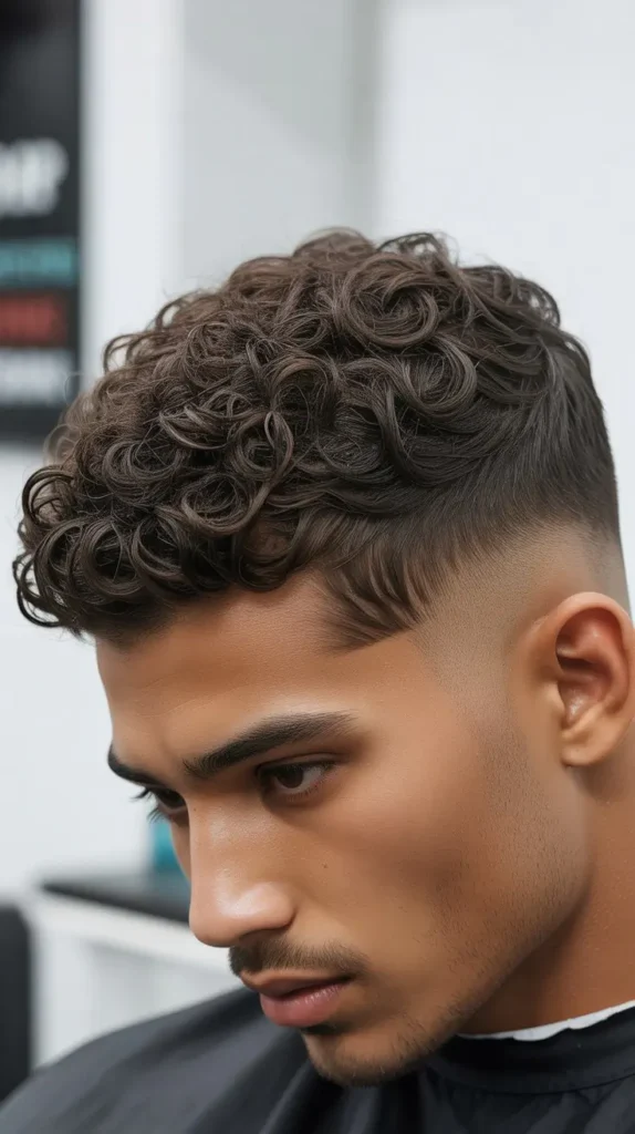 Short Curly Quiff