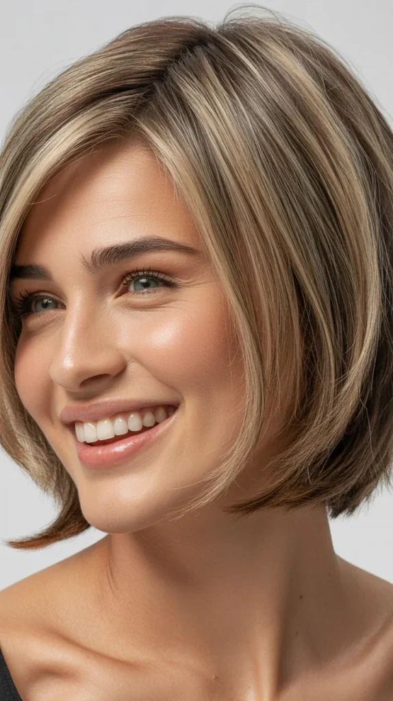 Short Stacked Bob Haircuts