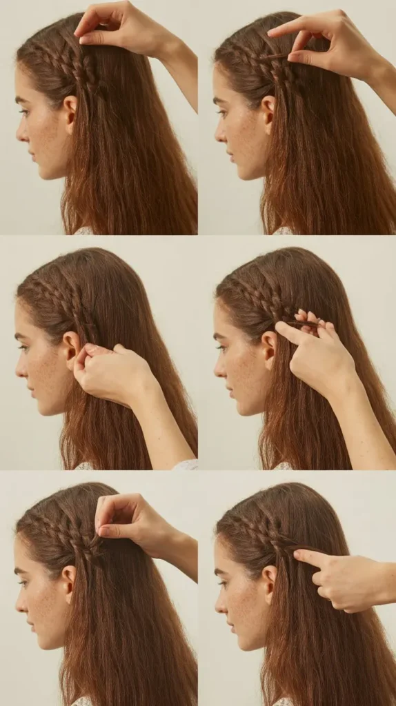 Dutch Braid Method