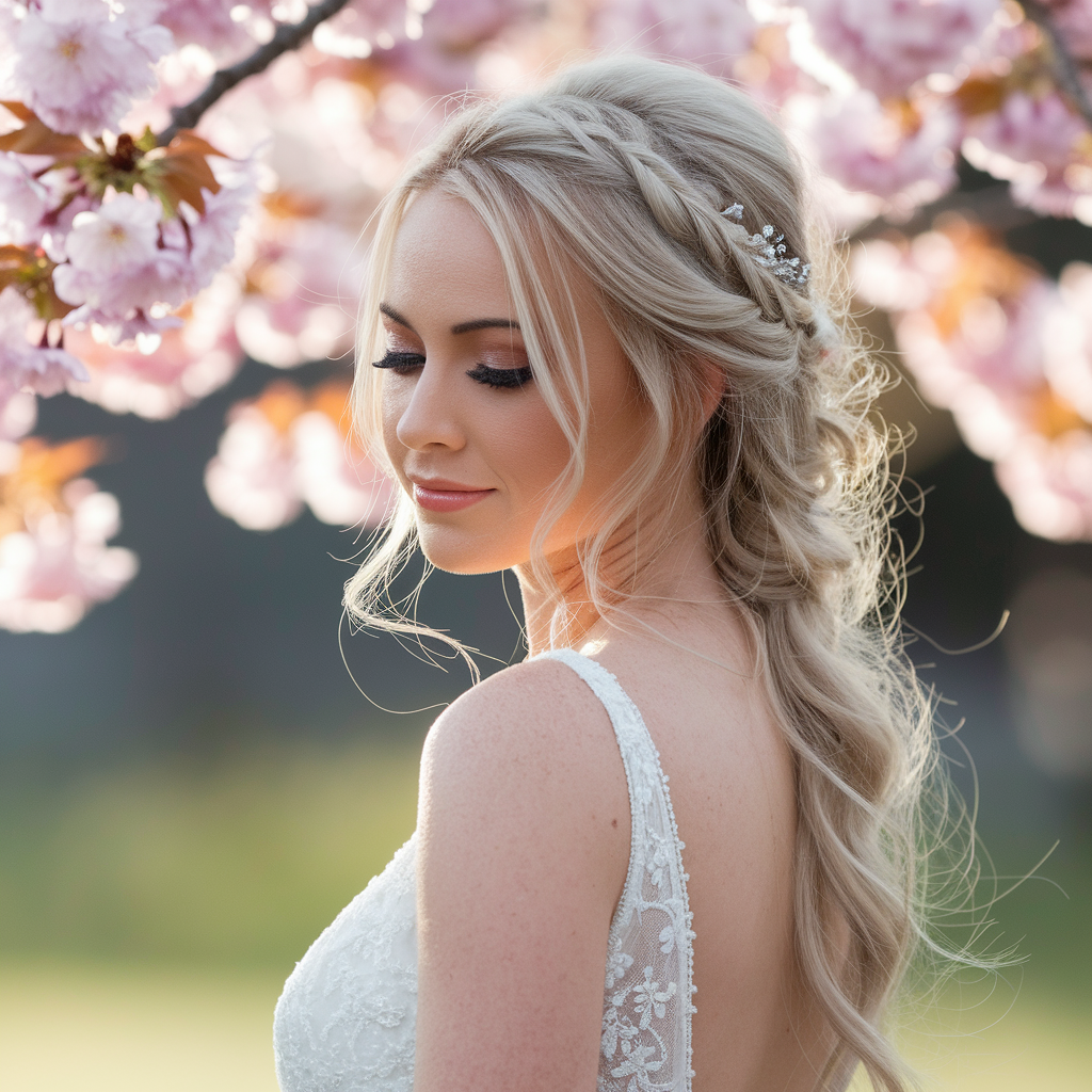 Half-up Half-down Wedding Hairstyles