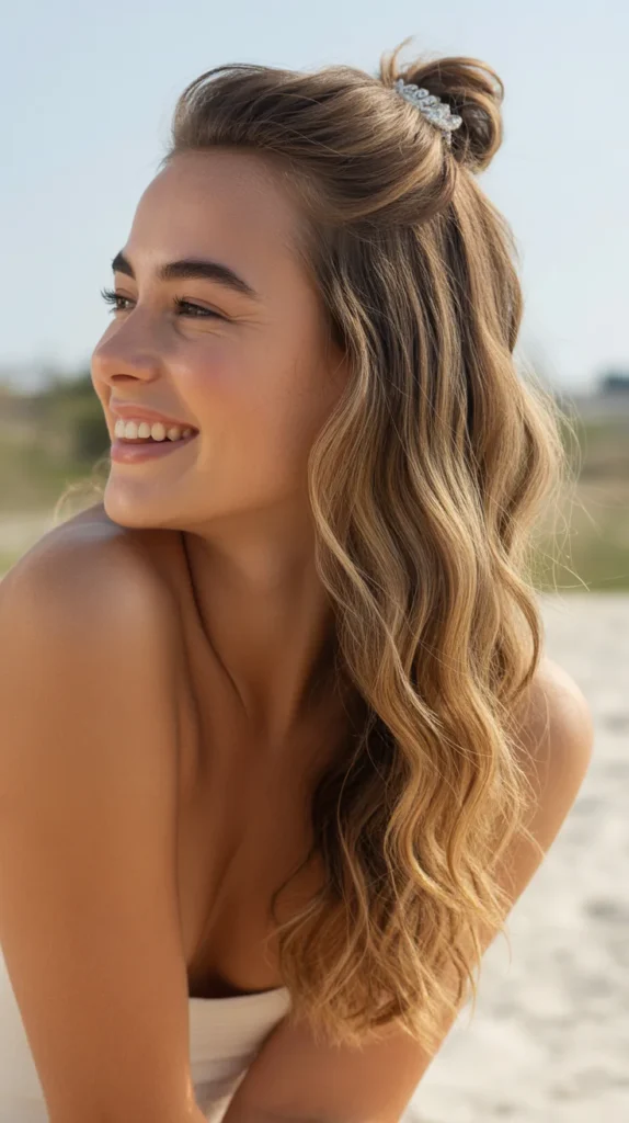 Half-Up, Half-Down Hairstyles for Relaxed Days