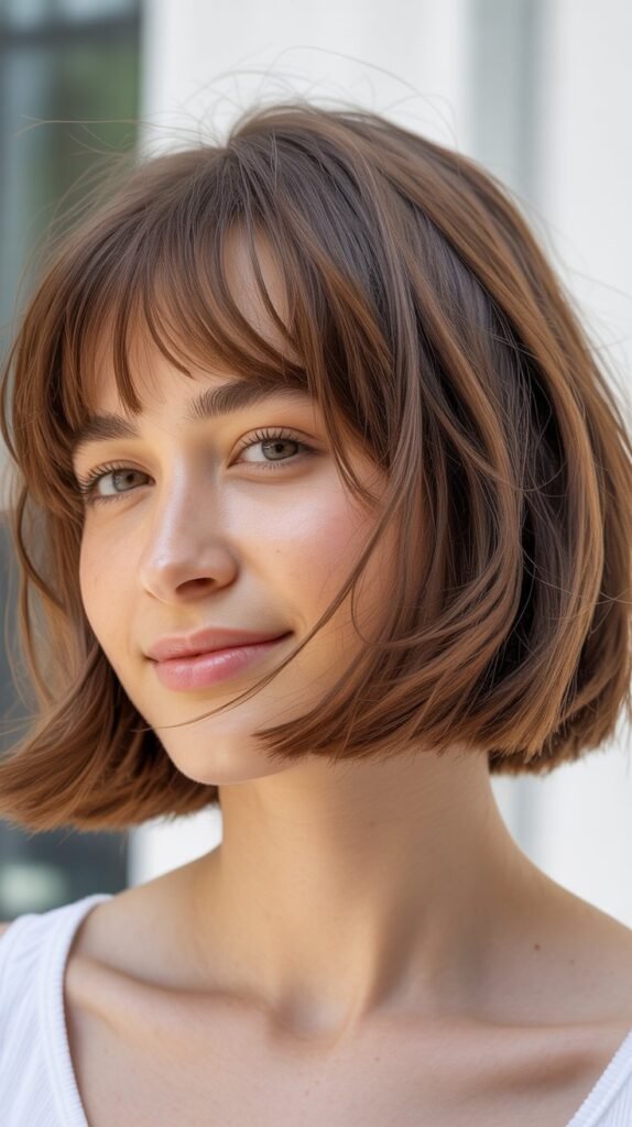 Short Haircuts with Bangs for woMen