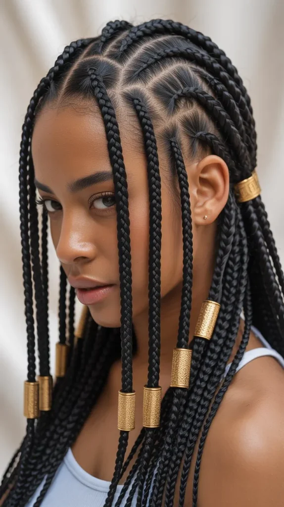 Stunning Fulani Knotless Braids You'll Love