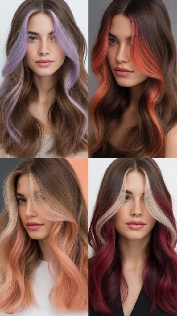 Soft Pastel Hair Color Ideas for Brown Hair