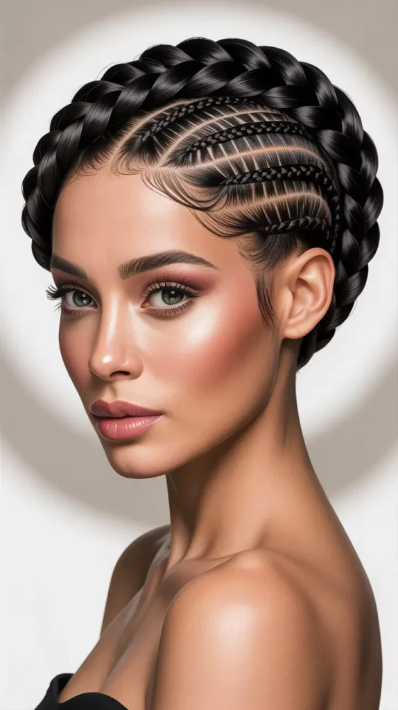 French Braid Styles for Short Hair