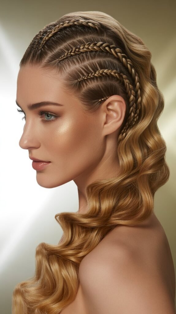 Fabulous Side-Part Braids for Wig Lovers
