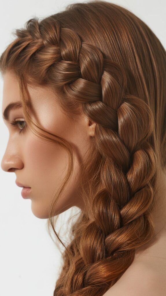 Fun & Cute Side-Part Braids for Kids