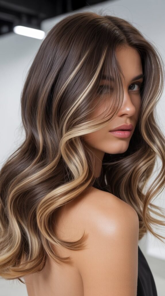 Trendy Balayage Hair Color Ideas for Dark Hair