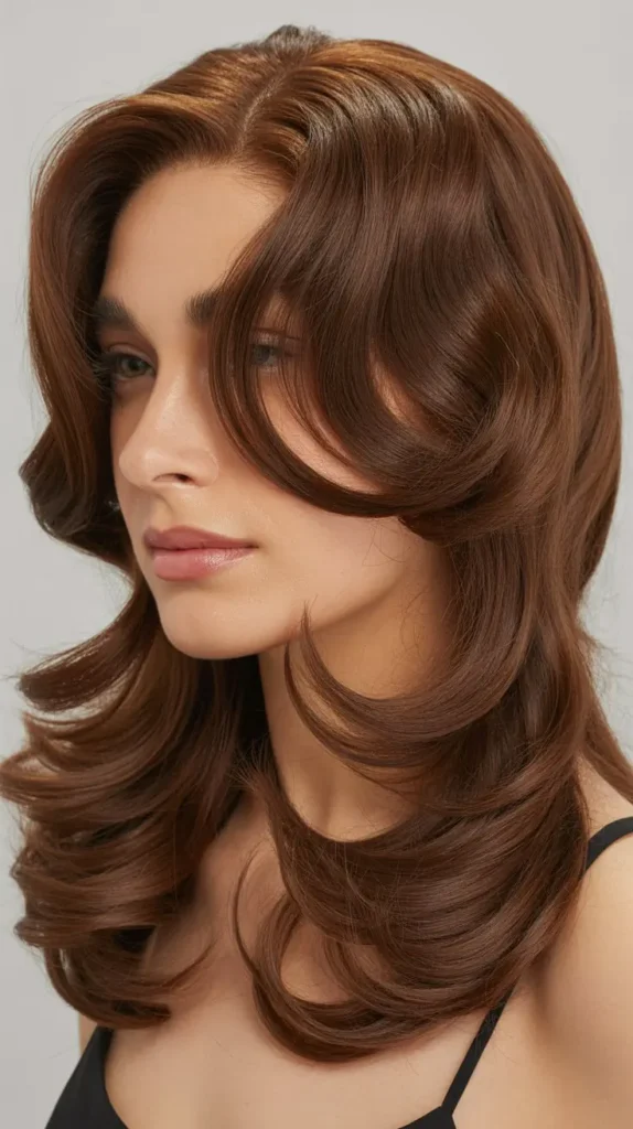 Layered Side-Part Wig Hairstyles