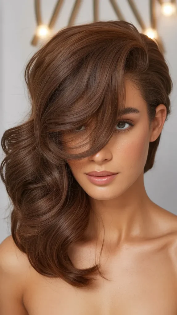 Messy Side-Part Wig Hairstyles