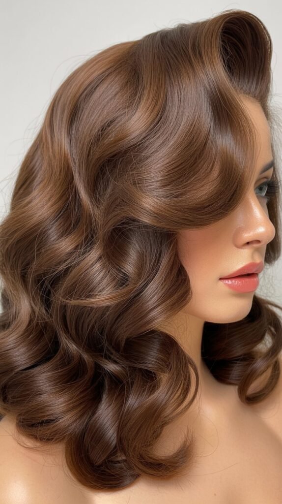 Side-Part Wig with Volume