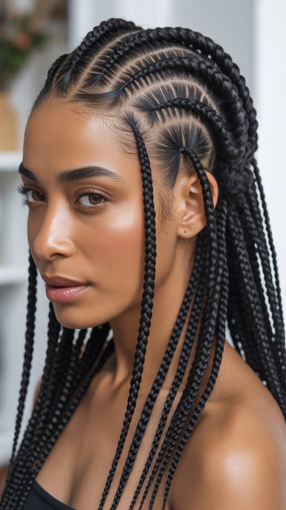 Scalp Braids for Black Women Without Weave: Natural Beauty